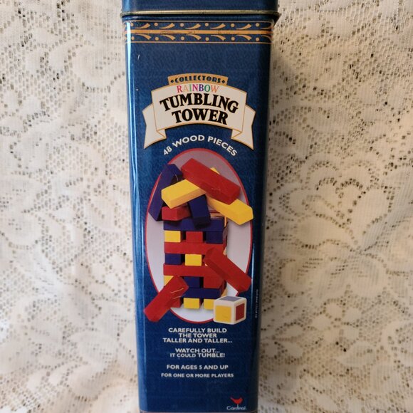 Cardinal Other - COLLECTOR'S RAINBOW TUMBLING TOWER BY CARDINAL  FROM1999